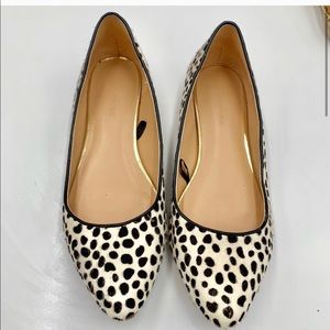Banana republic animal print flats